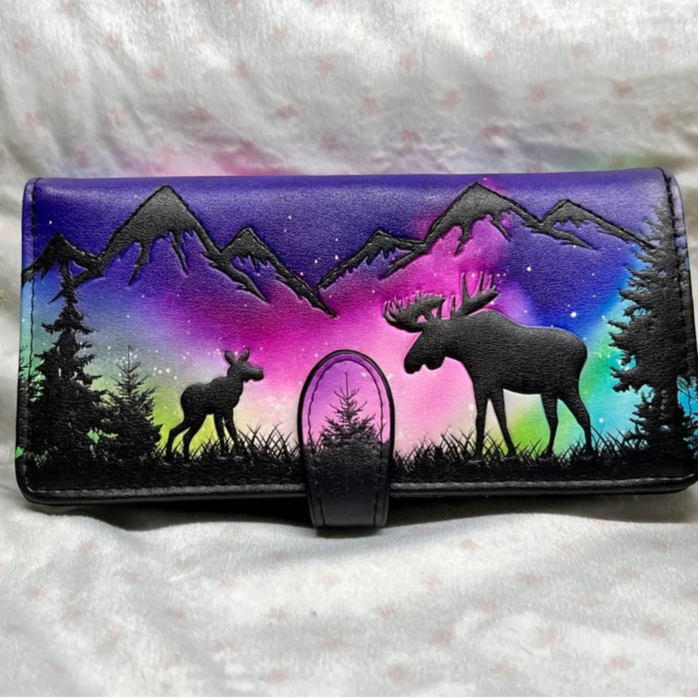 Woman’s Wallet Large : Moose